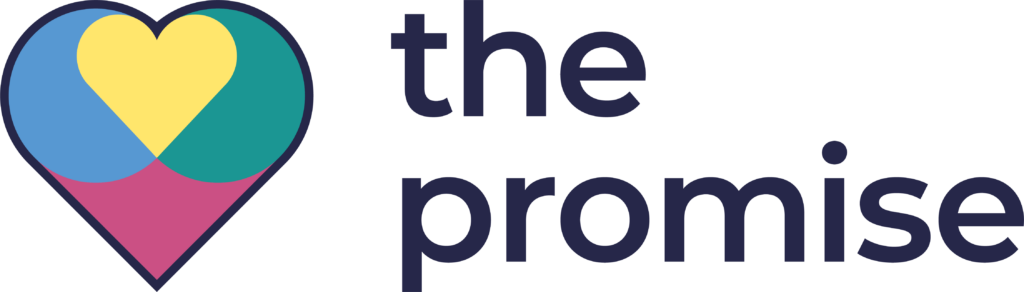 The Promise logo, takes you to the promise scotland website
